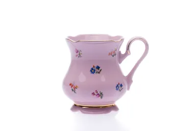 Produktbild von Becher aus rosa Porzellan, 0,25 l, Leander