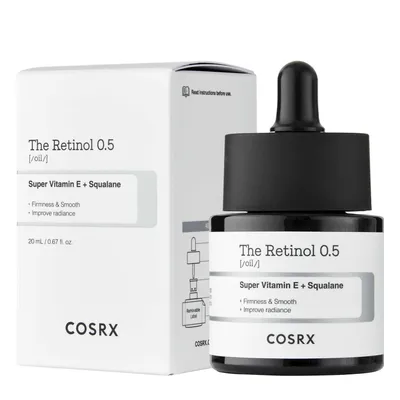 Zdjęcie produktu dla COSRX The Retinol 0.5 Oil 20ml - Olejkowe serum z retinolem