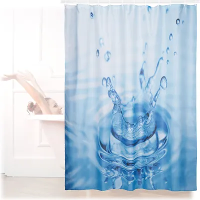 Immagine prodotto di relaxdays 10022614_0 relaxdays Duschvorhang 180,0 x 180,0 cm