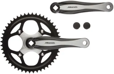 Produktbild von Miranda Crankkel 48T Miranda 1+ für 3 32 Halskette Aluminium Schwarz