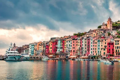 Zdjęcie produktu dla Fototapeta Dimex MS-5-0765 Miasto Portovenere 375 x 250 cm