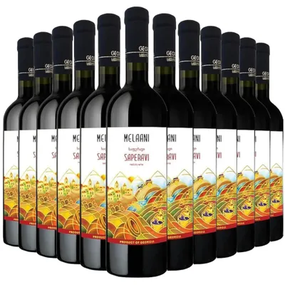 Produktbild von Melaani Saperavi 2020 Rotwein Trocken (12 x 0.75L)