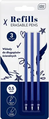 Zdjęcie produktu dla Długopis wkład niebieski Interdruk