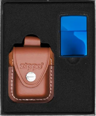 Produktbild von Feuerzeug-Set ZIPPO SAPHIRE Geschenk No4