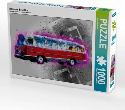 Produktbild von Calvendo Mercedes Benz Bus 1000 Teile Puzzle quer 640x480mm, Meutzner Dirk; 7423188