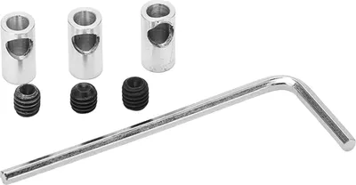 Image de adaptateur de manchon de réduction de 3,175 mm à 5 mm pour le nettoyage de l'arbre moteur pour la conversion des pignons RC 3650 550 540
