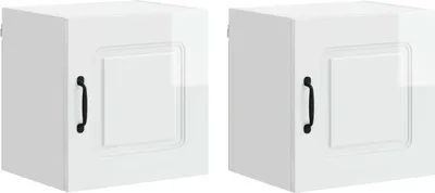 Image de Panneau de lave-vaisselle Kalmar 2 pcs Blanc brillant