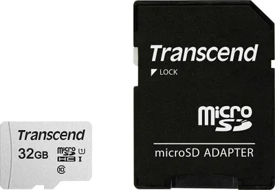 Immagine prodotto di Transcend microSDXC 32 GB Premium 300S Classe 10 + adattatore SD