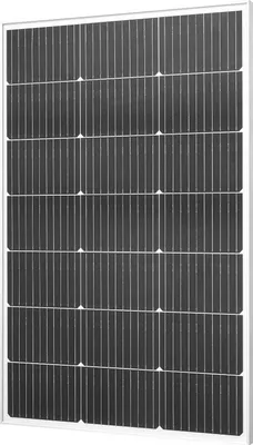 Produktbild von Monokristallines Solarpanel 100 W - PV-Modul - MC4-Stecker - Aluminiumrahmen - IP65 Wasserdicht - Netzunabhängig - Für Balkonkraftwerk, Boot, Auto, Wohnmobil, Flachdach
