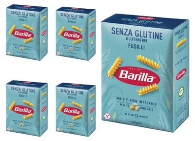 Produktbild von Barilla glutenfreie Nudeln „Senza Glutine“ Fusilli 5 x 400 g Italienisch
