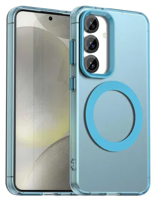 Obrázok produktu pre Techsuit - CandyCase MagSafe ochranný obal na Samsung Galaxy S24 FE - modré