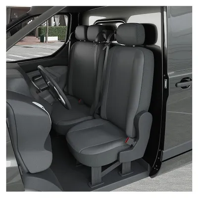 Productafbeelding van 7 sets van 7 stoelhoezen, polyester, eco-leer, DBS
