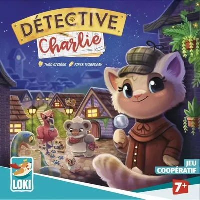 Produktbild von DETECTIVE CHARLIE Brettspiel – Kooperative Ermittlungen