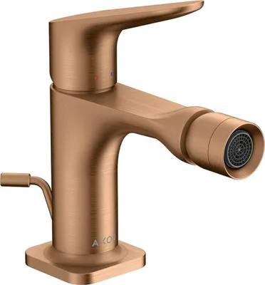 Produktbild von Einhebel-Bidetmischer AXOR CITTERIO M DN 15 m ZAG 1 1/4Zoll brushed bronze brushed bronze