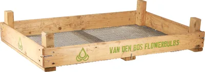 Produktbild von Vintage Holzkiste Maschendraht Landhausdeko 75×50×14cm