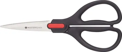 Produktbild von MASTERCLASS EdgeKeeper Küchenschere mit Schärfer Scheide, Edelstahl, schwarz