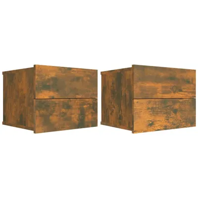 Produktbild von VidaXL 815412, Eiche, Holz, 400 mm, 300 mm, 300 mm, 2 Stück(e)