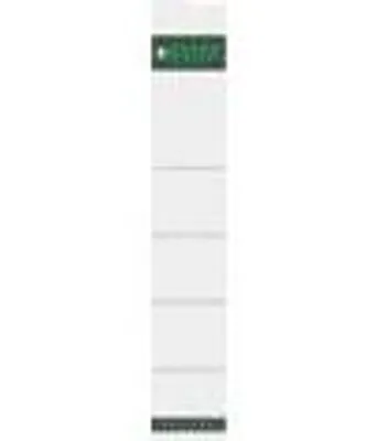 Produktbild von Leitz - Einsteckkarte schmal 32x191mm grau 10 Stück