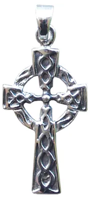 Produktbild von Anhänger "Keltisches Kreuz mit Sonnenrad" Silber 925