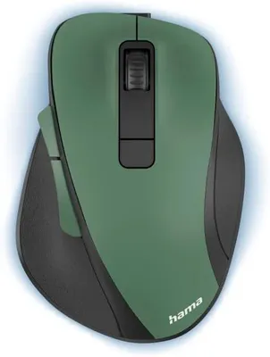 Produktbild von Ergonomische kabellose Funkmaus mit 6 Tasten, wiederaufladbar, 2,4 GHz, BlueWave Sensor, 800/1200/1600 DPI, flüsterleise,USB-Empfänger,für PC & Laptop