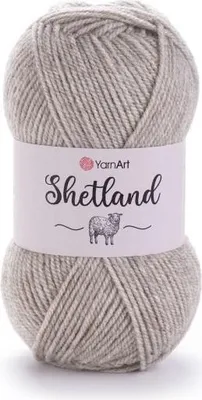 Produktbild von YarnArt Shetland 504 Garn, 70%.Polyacryl/30% Wolle, Waschmaschinenfest, 100g