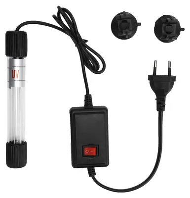 Image de Lampe UV submersible pour aquarium Purification de l'eau de l'aquarium Lumière propre contre les algues