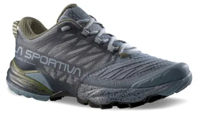 Produktbild von Akasha II Woman, Limestone/Cypress,  Größe 39.5, ZFRS067B53E47395, Mountain Running Low Cut Schuhe Damen - La Sportiva