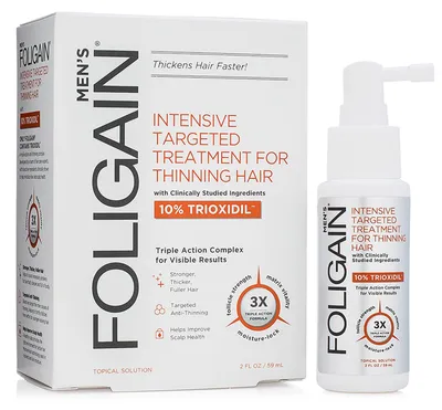Productafbeelding van Foligain - Men - Intensive Targeted Treatment for Thinning Hair - 10% Trioxidil - 59 ml