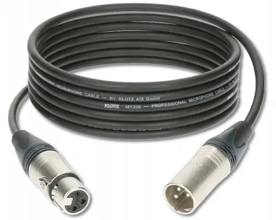 Produktbild von Klotz MY206 Mikrofonkabel XLR 1m Neutrik-Stecker