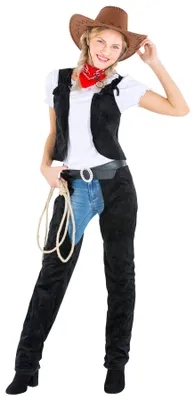 Produktbild von dressforfun® Frauenkostüm Cowgirl wild Amber