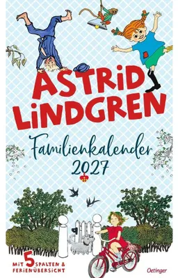 Produktbild von Oetinger Astrid Lindgren Familienkalender 2027