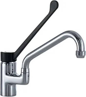 Produktbild von KBS Einhebel-Mischbatterie mit Schwenkhahn 1/2 Zoll Wasseranschluß Einloch