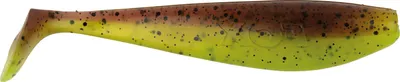 Produktbild von Fox Rage Zander Pro Shad Ultra UV Gummiköder Green Pumpkin 12cm