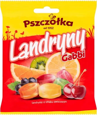 Obrázok produktu pre Včielka – cukrovinky Landryny Gabbi s ovocnou príchuťou, 90 g