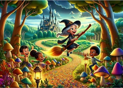 Zdjęcie produktu dla ART PUZZLE Puzzle Śliczna czarownica 100 elementów