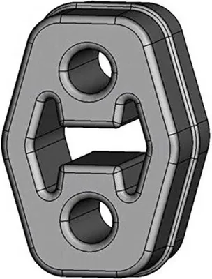 Produktbild von ERNST Auspuffhalter für VW POLO (9N) Hinten Auspuffanlage Montageteil 499538