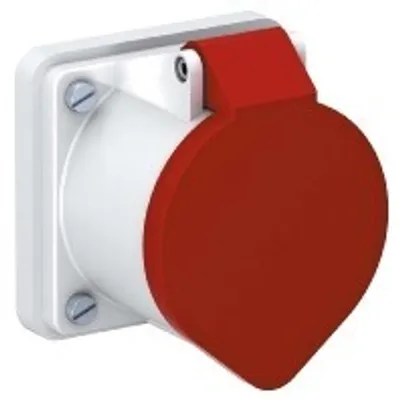 Obrázek produktu pro CEE prodlužovací zásuvka 3-p+N+PE 400V32A - Zásuvka na panel CEE 32A 5p 6h CEE-32A