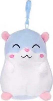 Produktbild von KAWAII Kuties Plüsch Kuscheltier Plüsch Plüschfigur Teddybär Stofftier für Kinder Bagclip 12 cm Hamster Anime Kawaii Plush Stofftier Cute Plushie Halloween Geschenke