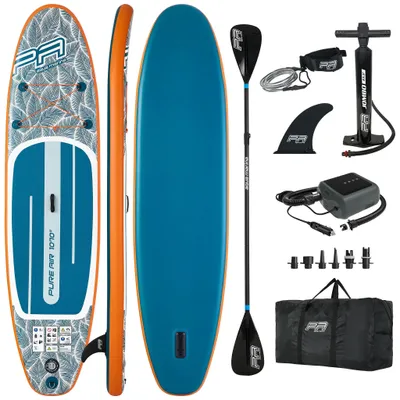 Zdjęcie produktu dla Deska SUP Pompowana Aqua Marina Pure Air Tropic 330 cm Minicombo + ELEKTRYCZNA POMPKA PBG 6 12V