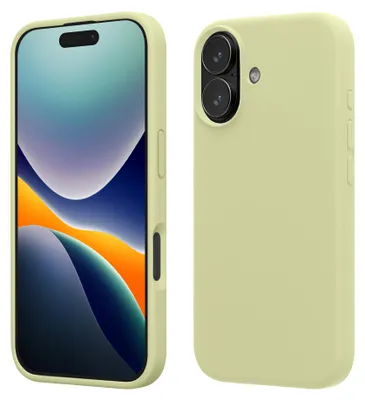 Obrázek produktu pro kwmobile Pouzdro na mobilní telefon pro iPhone 17 Pouzdro, pro iPhone 17 Pouzdro – silikonové pouzdro – bezdrátové nabíjení – pistáciově zelené