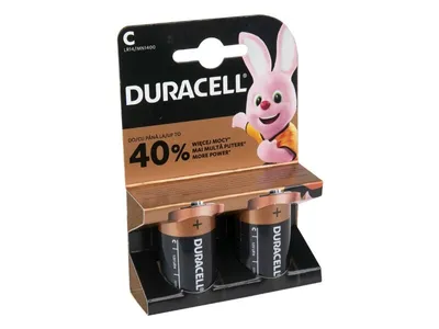 Obrázek produktu pro Duracell 2 LR14 C Alkalick baterie na jedno pouit