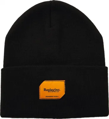 Produktbild von Replay Beanie Strickmütze Schwarz