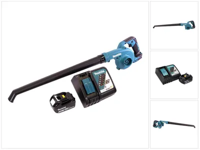 Immagine prodotto di Makita DUB 186 RF1 Soffiatore a batteria Soffiatore per foglie 18 V + 1x batteria ricaricabile 3,0 Ah + caricabatterie