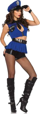 Produktbild von Polizistin - Cop Kostüm für Fasching & Halloween Größe: M