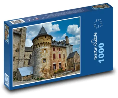 Zdjęcie produktu dla martinpuzzle - Puzzle 1000 - Kamienna forteca z okrągłą wieżą