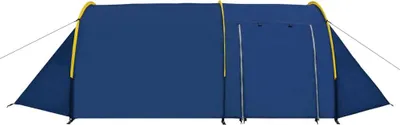 Image de Tente de camping 4 personnes bleu marine / bleu clair