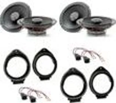 Produktbild von Focal ICU165 2-Wege Koax Lautsprecher Einbauset für Opel Astra K Zafira C Tourer