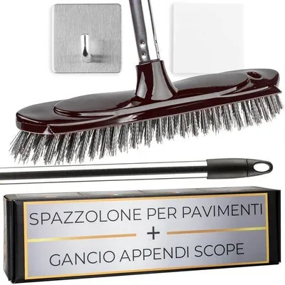 Immagine prodotto di Set di spazzole per pavimenti per interni ed esterni in acciaio inossidabile