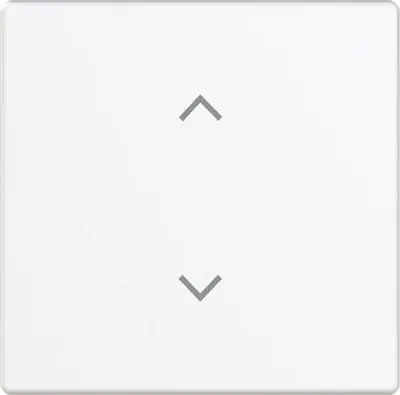 Produktbild von Busch-Jaeger 6735-11-84, Weiß, Thermoplast, Schraubenlos, Busch-Jaeger, Glänzend, Aufspannplatte