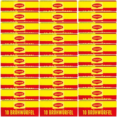 Produktbild von Maggi Brühwürfel VPE 30x10 Stück (30x40g Packung)